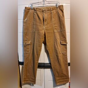 Five Star Tan Cargo Pants for Women